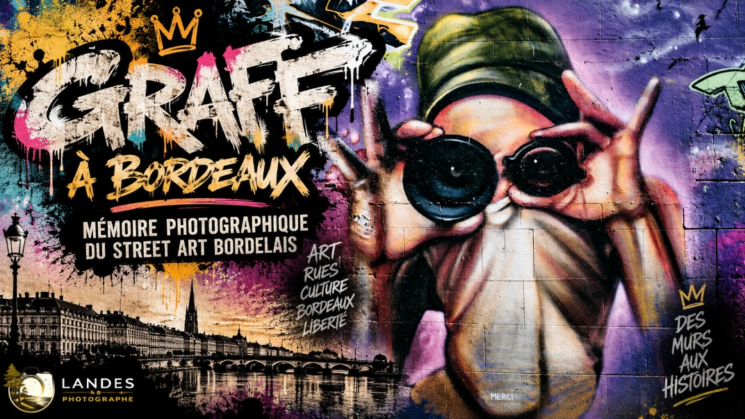 Graff à Bordeaux : mémoire photographique du street art bordelais 📸