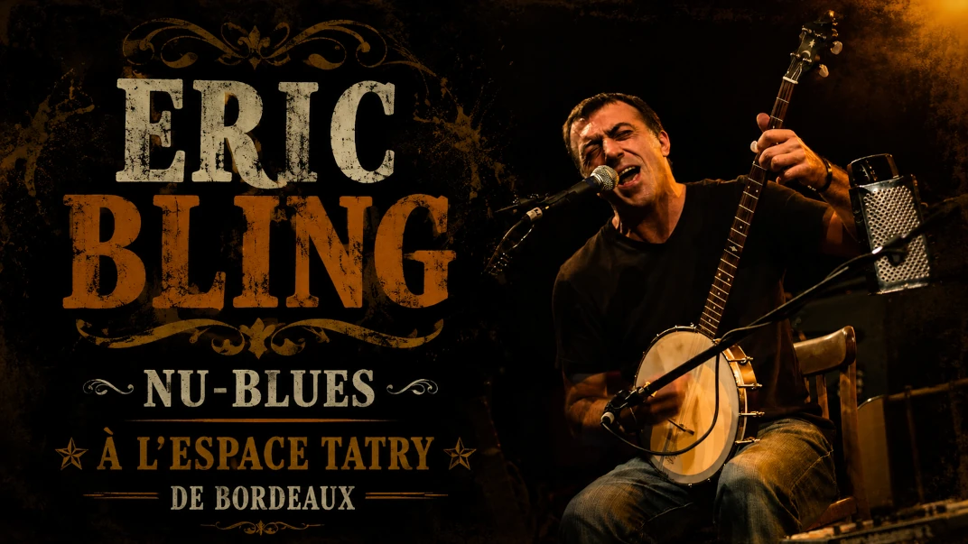 Eric Bling : Nu-Blues à l'Espace Tatry