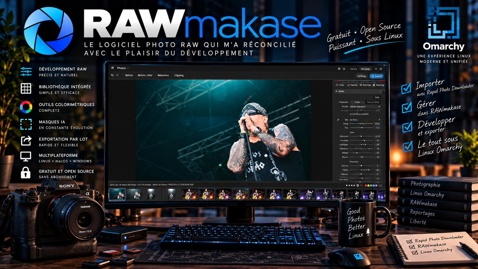 RAWmakase : le logiciel photo RAW qui m’a réconcilié avec le plaisir du développement