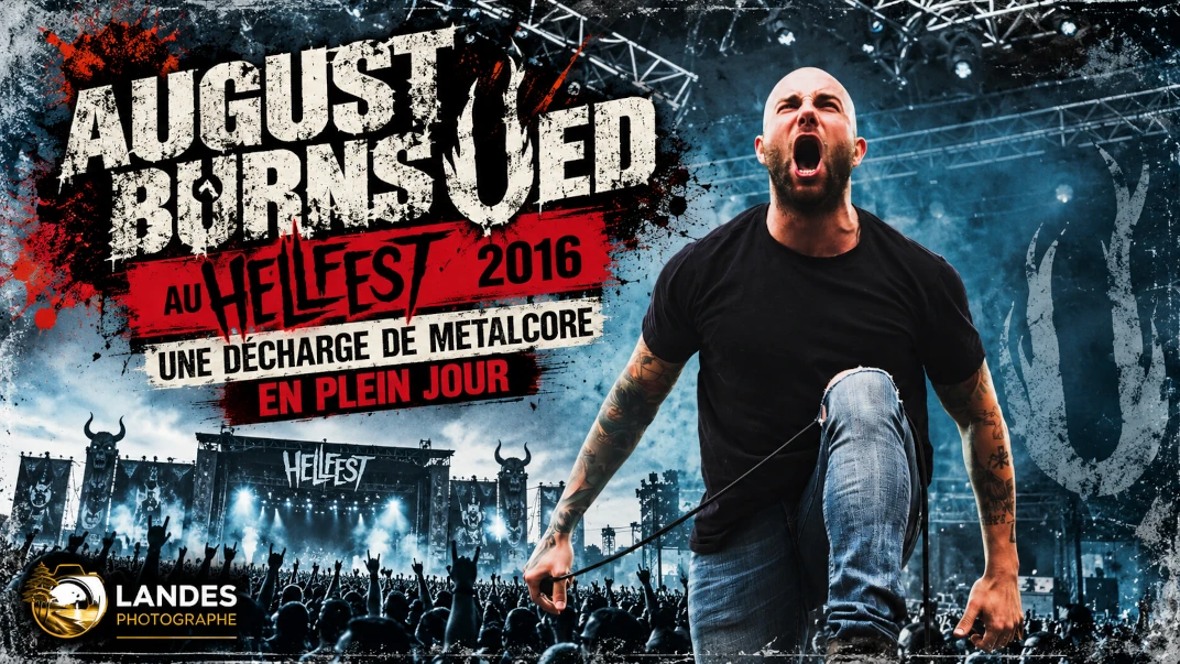 🤘 August Burns Red au Hellfest 2016 : une décharge de metalcore en plein jour
