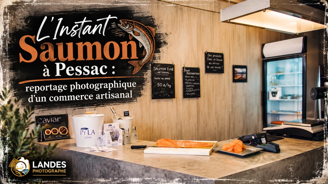 L’Instant Saumon à Pessac : reportage photographique d’un commerce artisanal