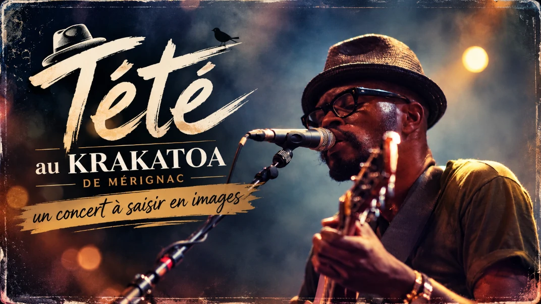 Tété au Krakatoa de Mérignac : un concert à saisir en images
