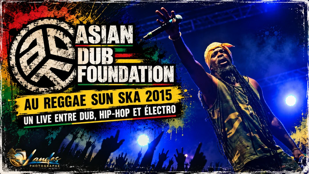 Asian Dub Foundation au Reggae Sun Ska 2015 : un live entre dub, hip-hop et électro