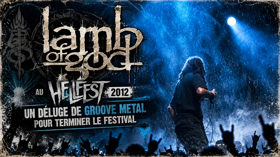 Lamb of God au Hellfest 2012 : un déluge de groove metal pour terminer le festival