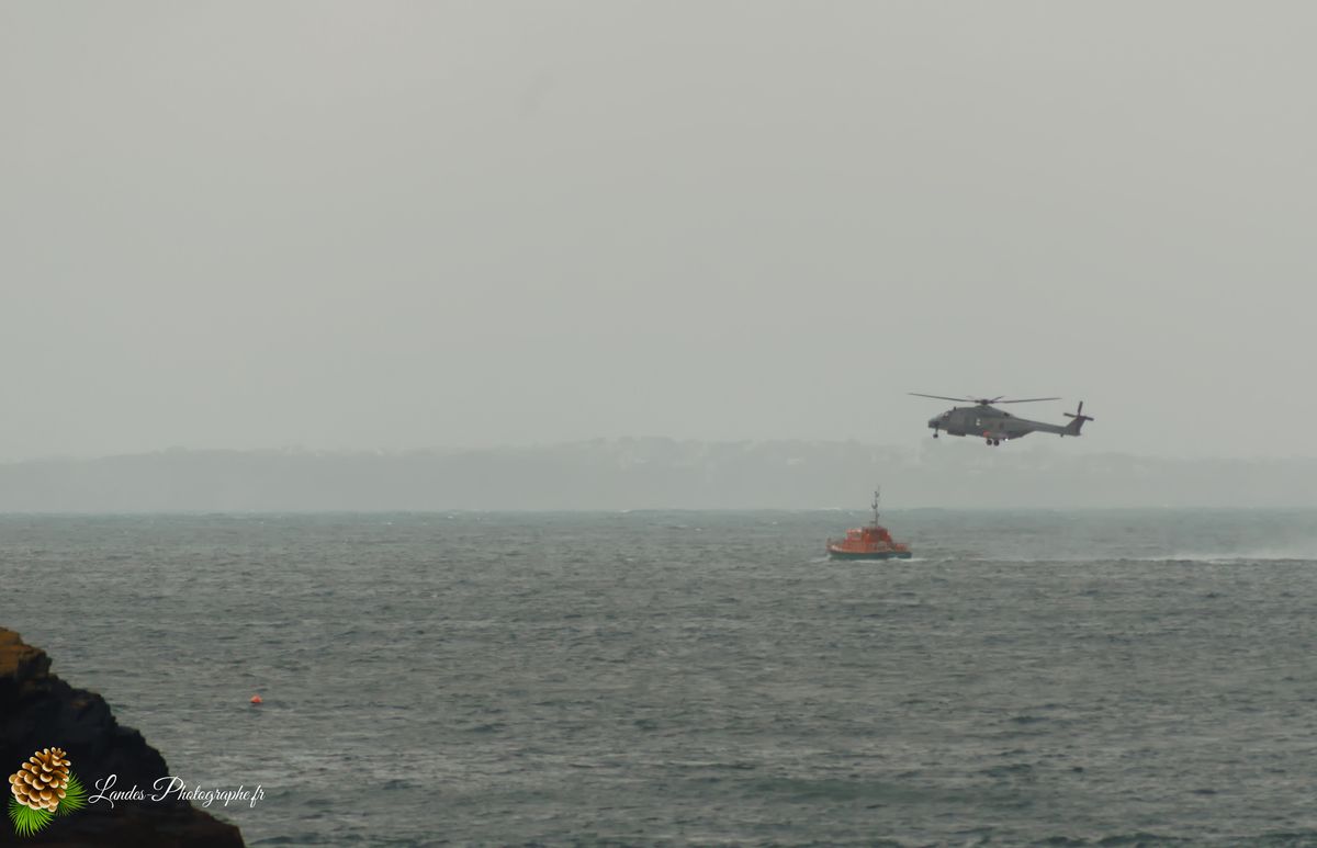 🚁 Exercice de Sauvetage en Mer à Camaret-sur-Mer