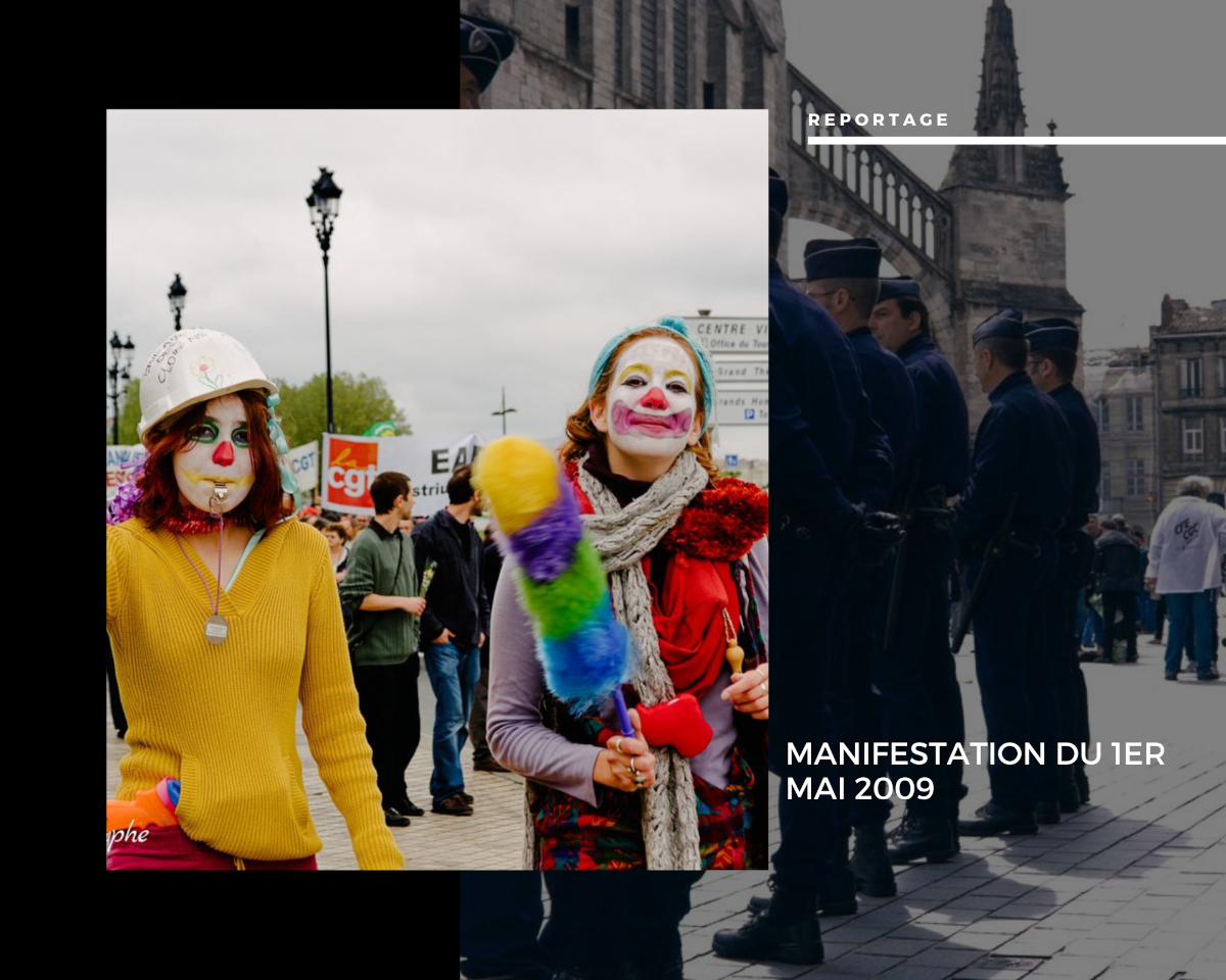 📰 Photojournalisme : Couverture de la Manifestation du 1er Mai à Bordeaux