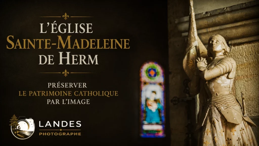 ⛪ L’Église Sainte-Madeleine de Herm : préserver le patrimoine catholique par l’image
