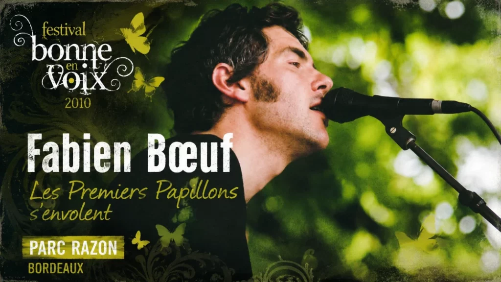 🦋 Festival En Bonne Voix 2010 — Fabien Bœuf : Les Premiers Papillons s&rsquo;envolent au Parc Razon