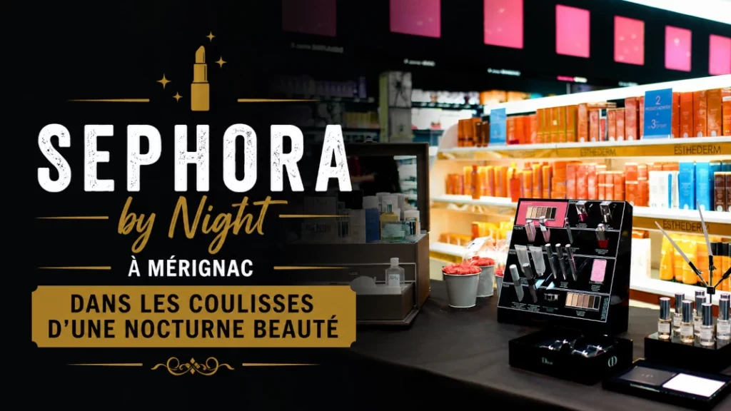 💄 Sephora by Night à Mérignac : Dans les Coulisses d’une Nocturne Beauté