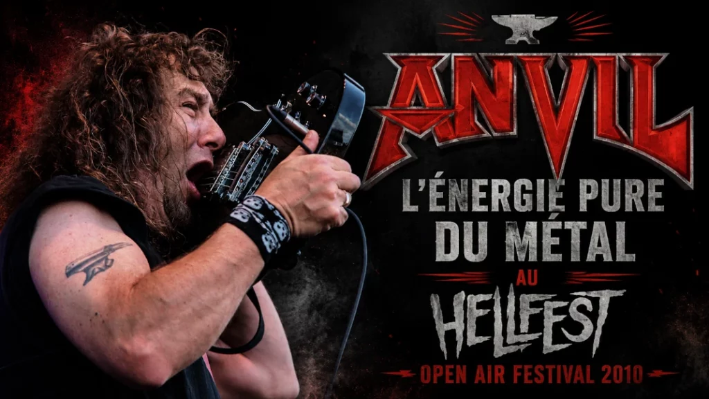 🤘 Anvil : L&rsquo;Énergie Pure du Métal au Hellfest Open Air Festival 2010