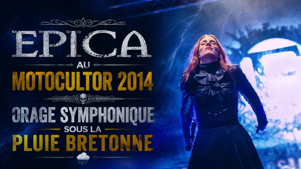 🤘 Epica au Motocultor 2014 : Orage Symphonique sous la Pluie Bretonne 🌧️
