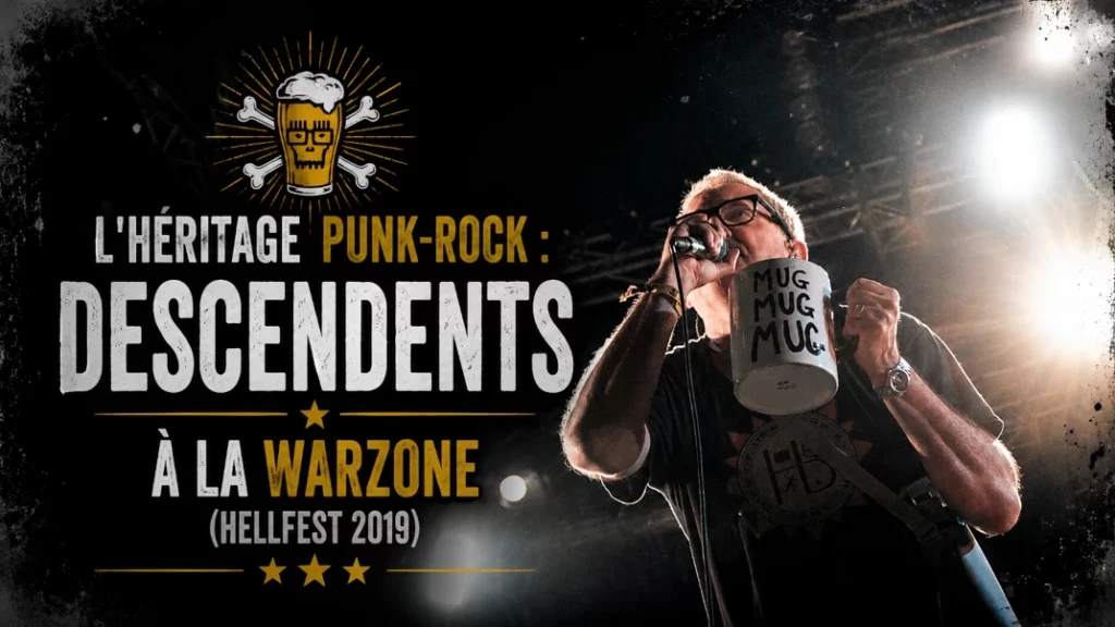 🍺 L&rsquo;Héritage Punk-Rock : Descendents à la Warzone (Hellfest 2019)