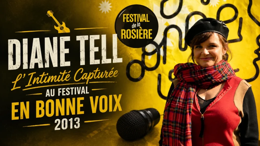 🎸 Diane Tell : L&rsquo;Intimité Capturée au Festival En Bonne Voix 2013