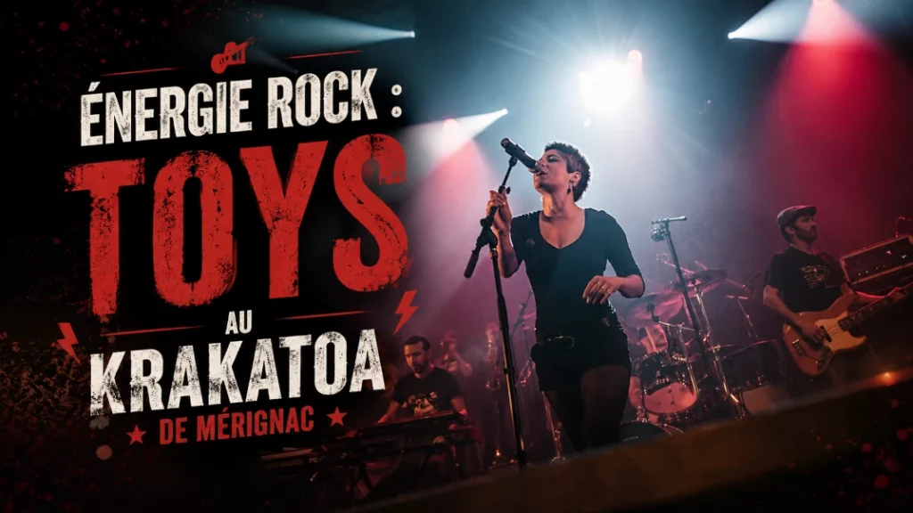 🎸 Énergie Rock : TOYS au Krakatoa de Mérignac
