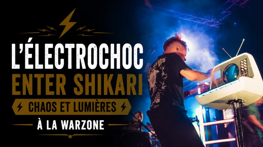 ⚡ L&rsquo;Électrochoc Enter Shikari : Chaos et Lumières à la Warzone