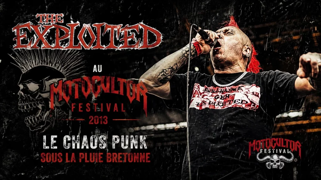 ☠️ The Exploited au Motocultor Festival 2013 : le chaos punk sous la pluie bretonne