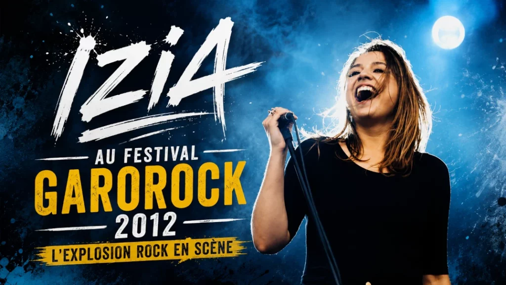 ⚡️ Izia au Festival Garorock 2012 : L&rsquo;Explosion Rock en Scène
