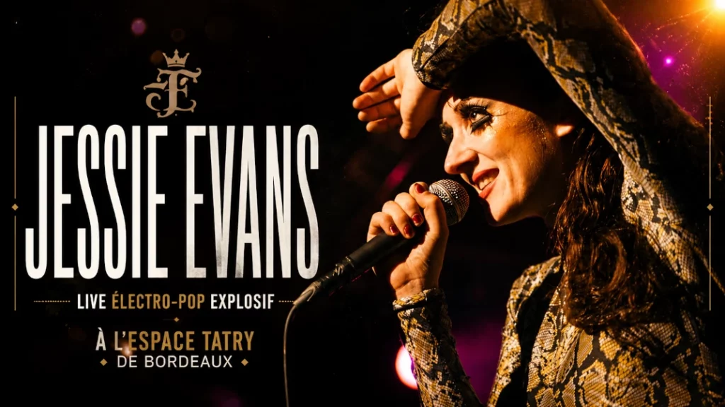 🎷 Jessie Evans : Live Électro-Pop Explosif à l&rsquo;Espace Tatry