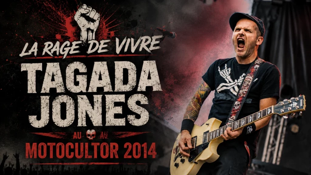 ✊ La Rage de Vivre : Tagada Jones au Motocultor 2014