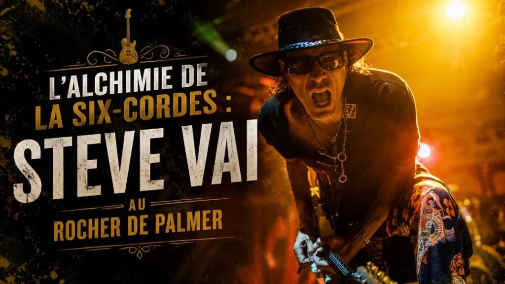 🎸 L’Alchimie de la Six-Cordes : Steve Vai au Rocher de Palmer