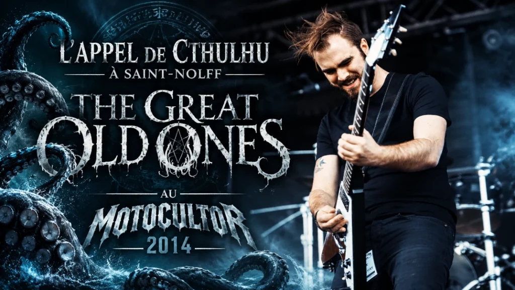 🐙 L&rsquo;Appel de Cthulhu à Saint-Nolff : The Great Old Ones au Motocultor 2014