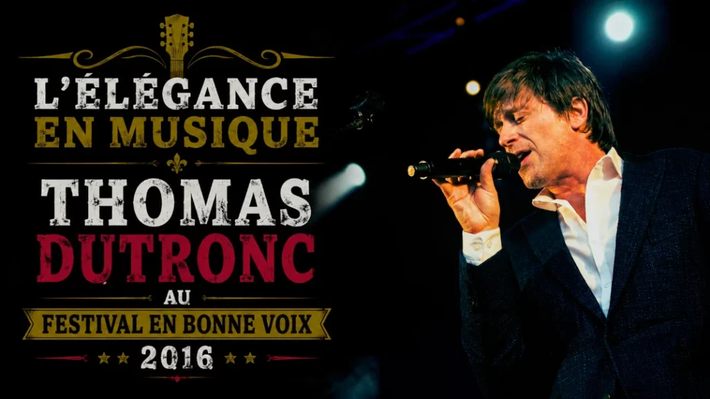 🎸 L&rsquo;Élégance en Musique : Thomas Dutronc au Festival En Bonne Voix 2016