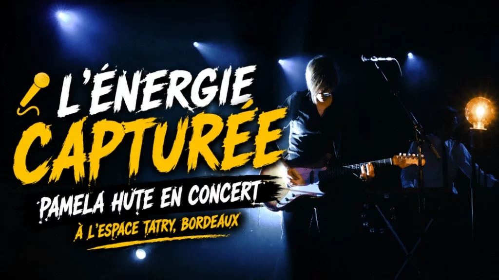 🎤 L&rsquo;Énergie Capturée : Pamela Hute en Concert à l&rsquo;Espace Tatry, Bordeaux