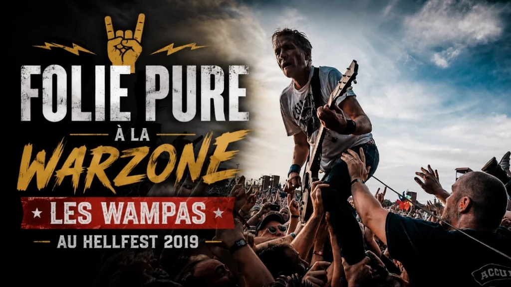 🤘 Folie Pure à la Warzone : Les Wampas au Hellfest 2019