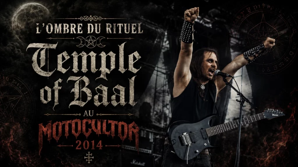 🌑 L&rsquo;Ombre du Rituel : Temple of Baal au Motocultor 2014
