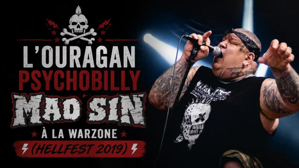 🎸 L&rsquo;Ouragan Psychobilly : Mad Sin à la Warzone (Hellfest 2019)