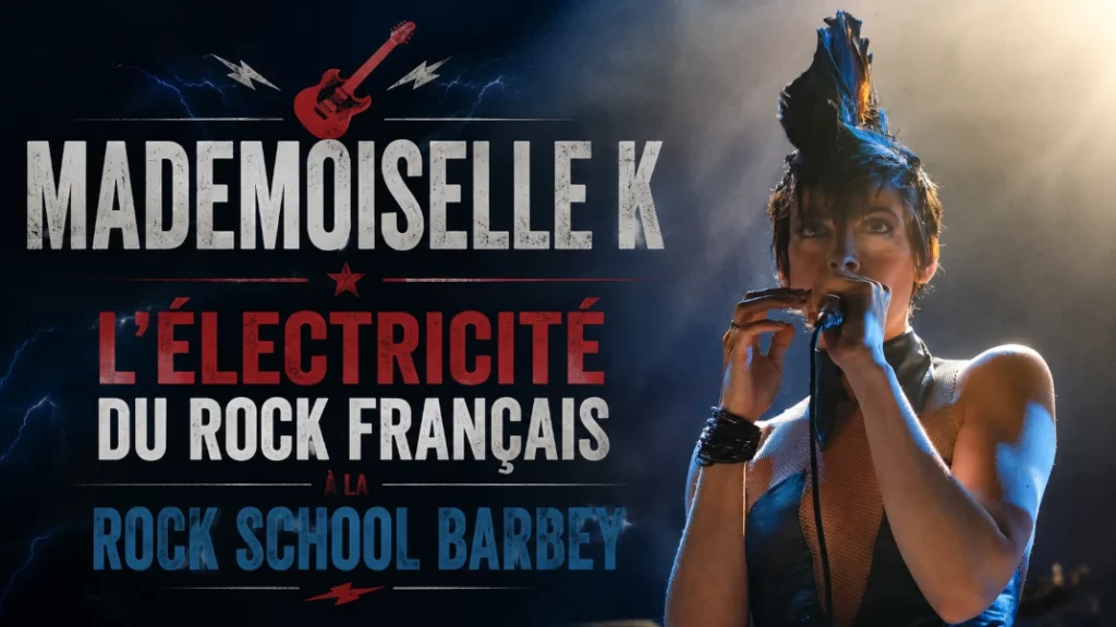 🎸 Mademoiselle K : L&rsquo;Électricité du Rock Français à la Rock School Barbey