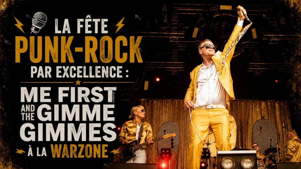 🎤 La Fête Punk-Rock par Excellence : Me First and the Gimme Gimmes à la Warzone