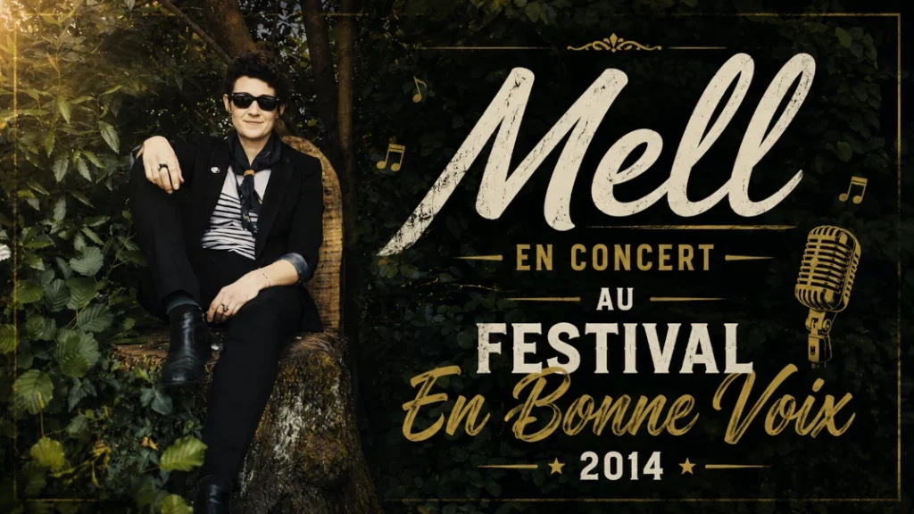 🎶 Mell en concert au Festival En Bonne Voix 2014