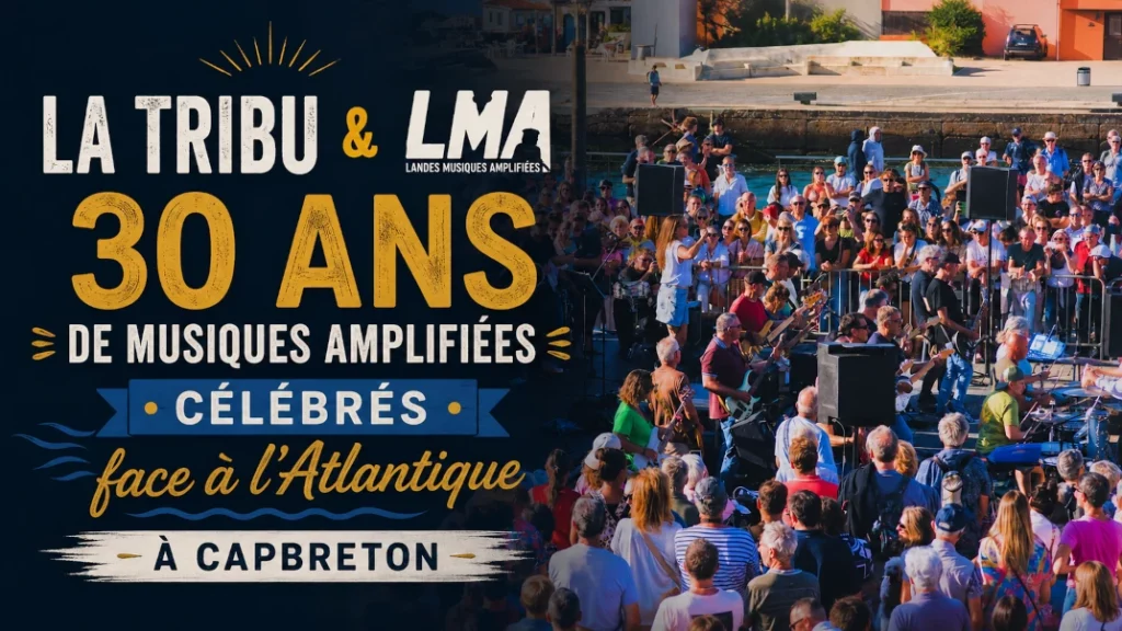 🌊 La Tribu & LMA : 30 ans de musiques amplifiées célébrés face à l&rsquo;Atlantique à Capbreton