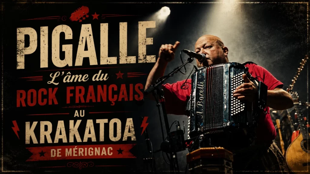 🎸 Pigalle : L&rsquo;âme du Rock Français au Krakatoa de Mérignac
