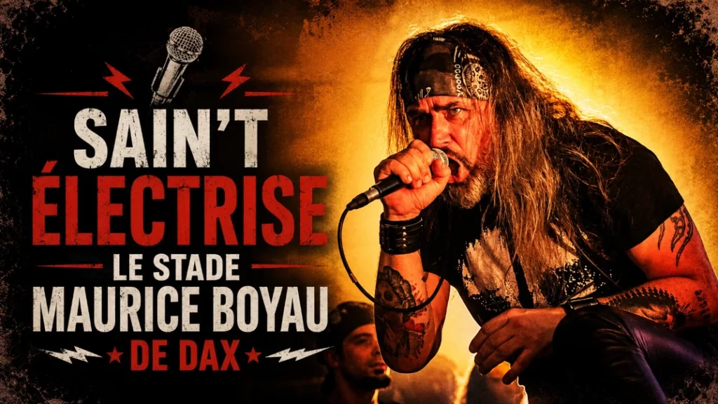 🎤 Sain&rsquo;t électrise le Stade Maurice Boyau de Dax