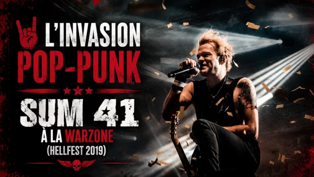 🤘 L&rsquo;Invasion Pop-Punk : Sum 41 à la Warzone (Hellfest 2019)