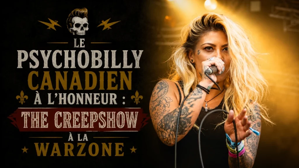 👻 Le Psychobilly Canadien à l&rsquo;Honneur : The Creepshow à la Warzone