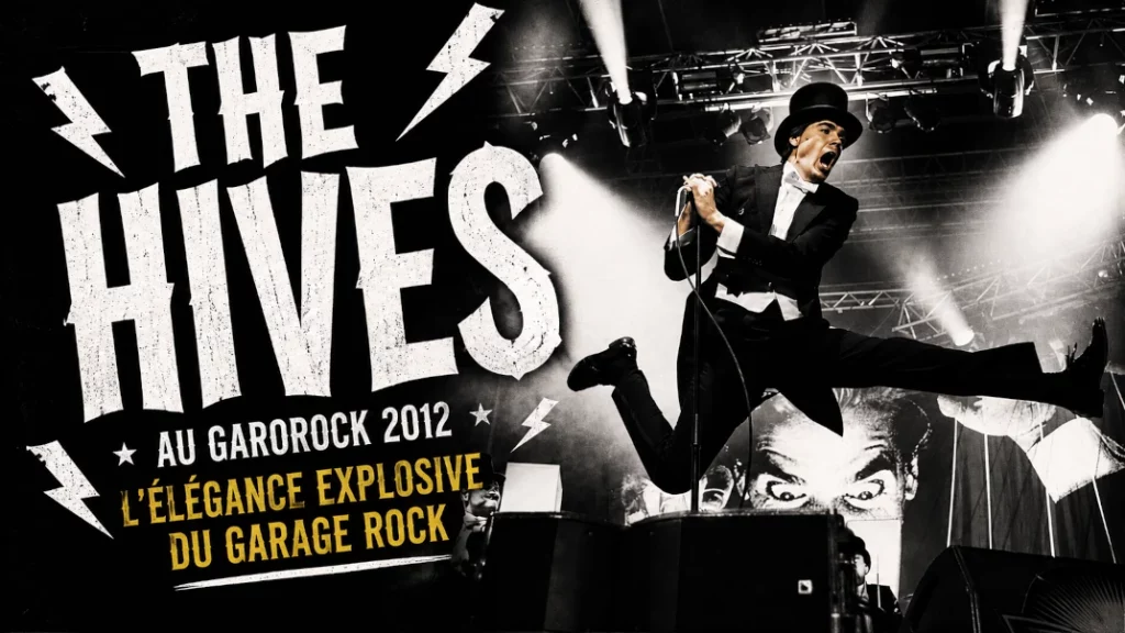 🎤 The Hives au Garorock 2012 : L&rsquo;Élégance Explosive du Garage Rock