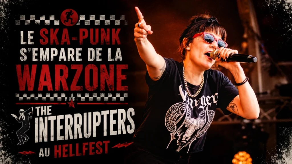 🏁 Le Ska-Punk s’empare de la Warzone : The Interrupters au Hellfest