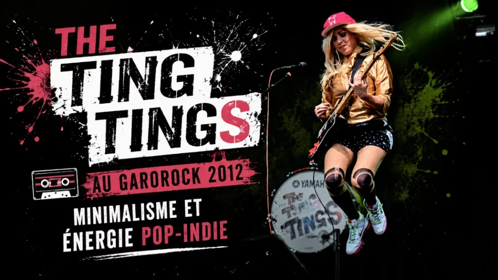 🎧 The Ting Tings au Garorock 2012 : Minimalisme et Énergie Pop-Indie