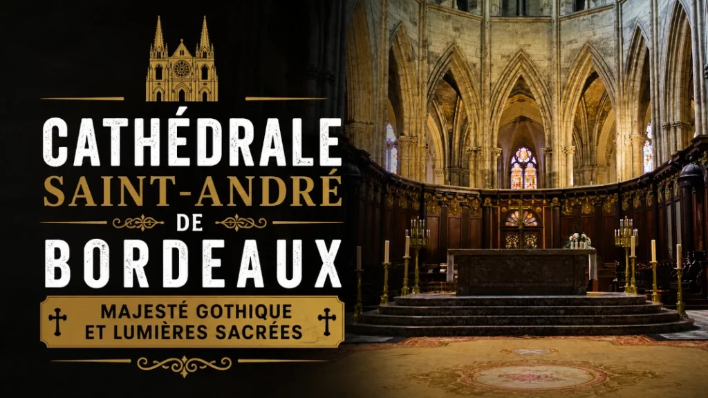 ⛪ Cathédrale Saint-André de Bordeaux : Majesté Gothique et Lumières Sacrées