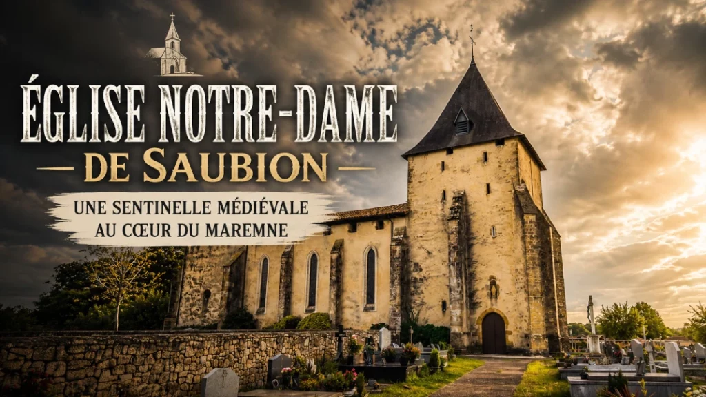 ⛪ Église Notre-Dame de Saubion : une sentinelle médiévale au cœur du Maremne