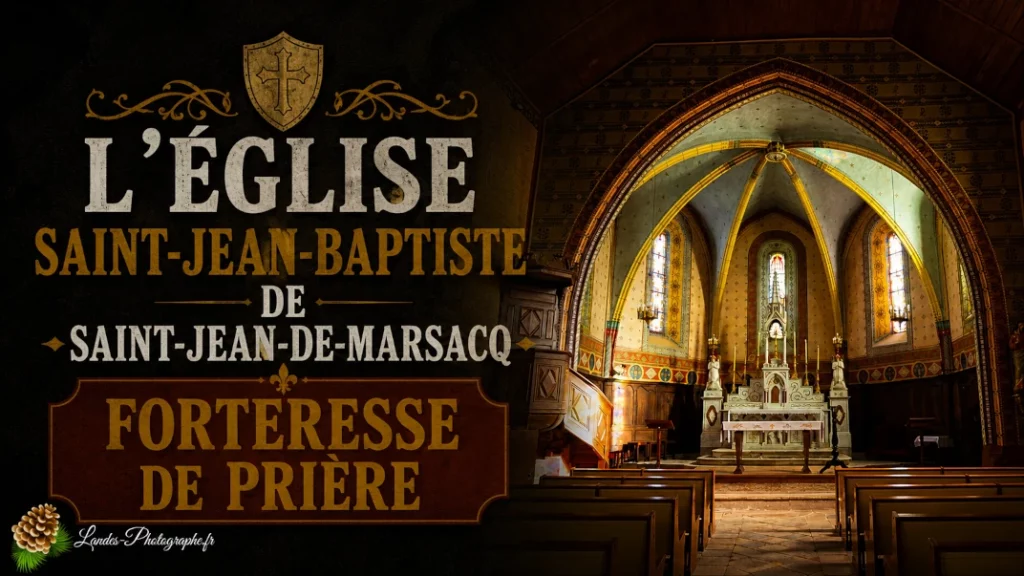 🛡️ L&rsquo;Église Saint-Jean-Baptiste de Saint-Jean-de-Marsacq : Forteresse de Prière