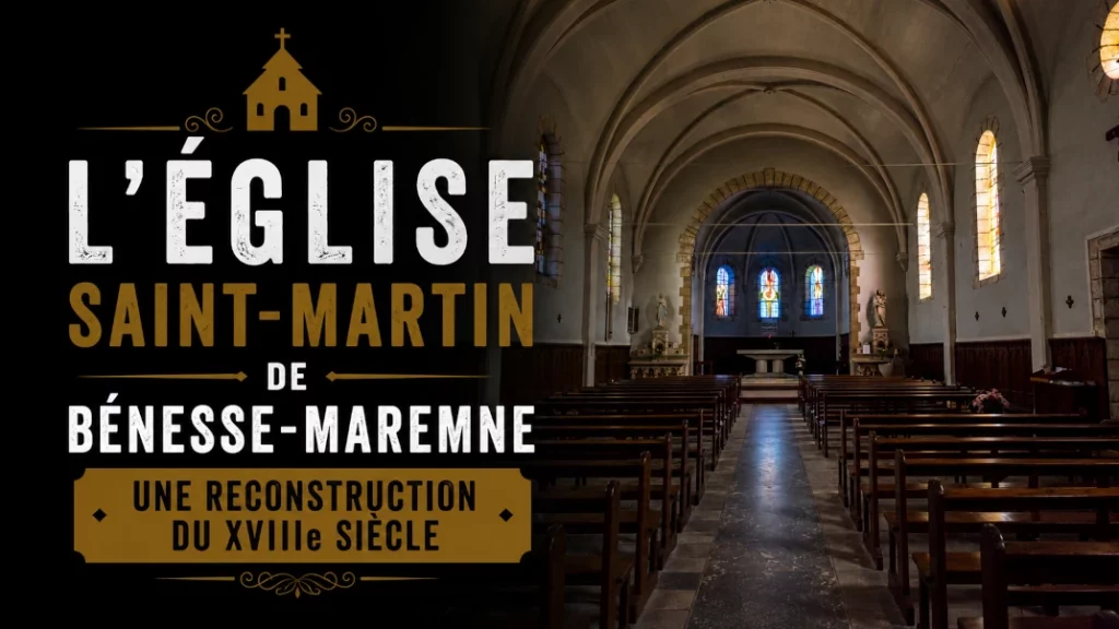 🔥 L&rsquo;Église Saint-Martin de Bénesse-Maremne : Une Reconstruction du XVIIIe Siècle