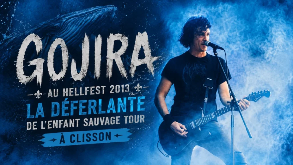 🐋 Gojira au Hellfest 2013 : La Déferlante de l&rsquo;Enfant Sauvage Tour à Clisson