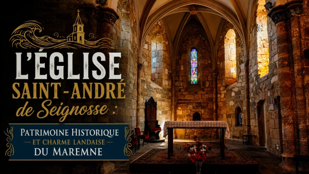 🌊 L&rsquo;Église Saint-André de Seignosse : Patrimoine Historique et Charme Landaise du Maremne