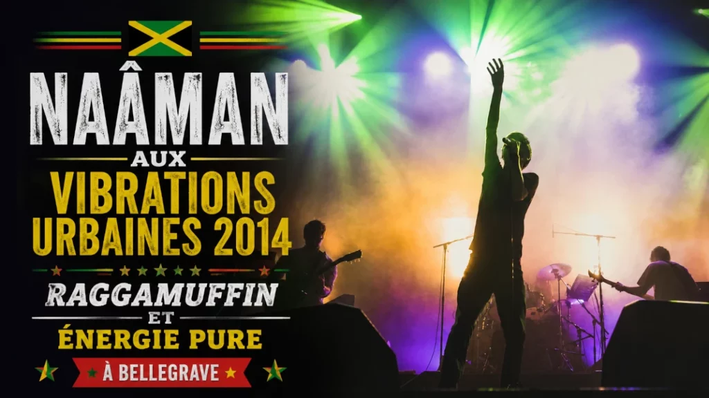 🇯🇲 Naâman aux Vibrations Urbaines 2014 : Raggamuffin et Énergie Pure à Bellegrave