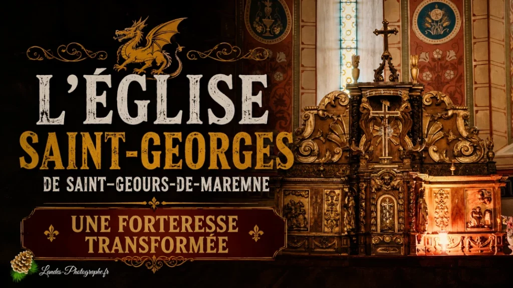 🐉 L&rsquo;Église Saint-Georges de Saint-Geours-de-Maremne : Une Forteresse Transformée