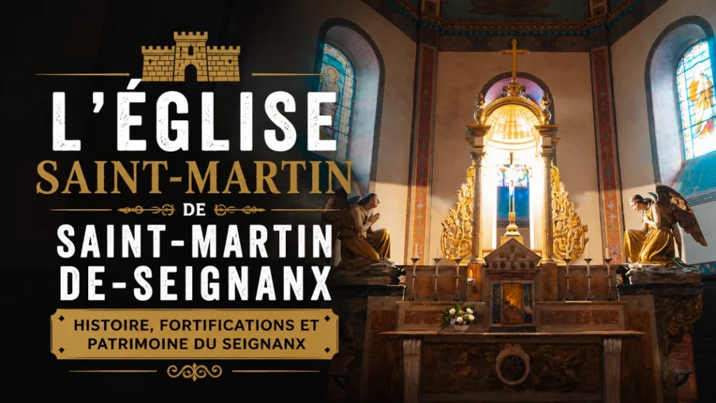 🏰 L&rsquo;Église Saint-Martin de Saint-Martin-de-Seignanx : Histoire, Fortifications et Patrimoine du Seignanx